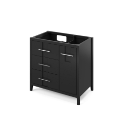 Jeffrey Alexander VN2KAT-36 Katara Vanity, Left Offset, Width-36"