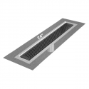 QM Drain 33.300. Delta Delmar Standard Length Flange Edge Linear Drain