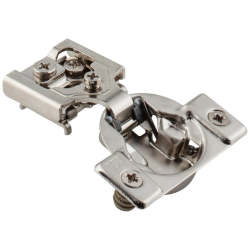 Hardware Resources 8390-038 HR MAX Self-Close Compact Hinge w/ Press-In 8 mm Dowel, 3/8" Overlay