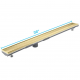QM Drain 88.630. Mist (Tile-In) Adjustable Kit Lagos Linear Drain 3" High Flow