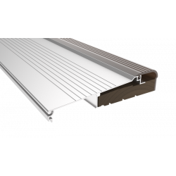 Pemko N85518 Fixed Eco-V Top Residential Sill, 5-3/4" W x 1-1/8" H