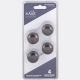 Hardware Resources K778 KasaWare Mushroom Cabinet Knob, 4-Pack