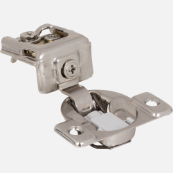 Hardware Resources KFHCS114-B-2 KasaWare 1-1/4" Overlay Soft-Close Compact Hinge, 2-Pack
