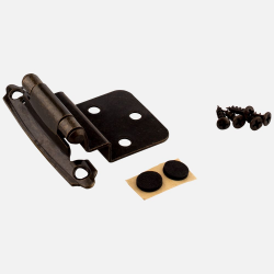 Hardware Resources KFHI-A KasaWare 3/8" Self-Closing Inset Hinge, 2-Pack