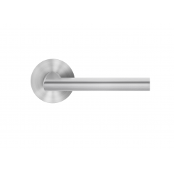 Karcher Design EPL54 Montana Lever Set w/ Plan Design Rose For Custom-Bored Door