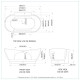 Bain Signature Mila Deck Mount Bathtub