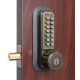 Lockey 2210 Mechanical Combination Deadbolt with Key Override