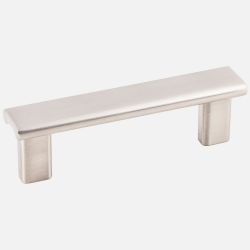 Hardware Resources K9403SN-2 KasaWare Rounded Square Cabinet Pull, Satin Nickel, 2-Pack
