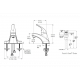 Pfister LG142-800 PFIRST SERIES Single Control Lavatory Faucet