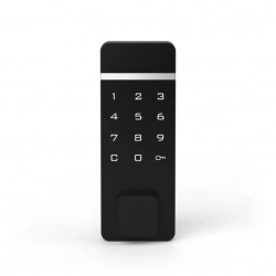 Zephyr E532 Series Electronic Lock, Zinc Alloy + ABS, Matt Chrome Plating