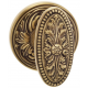 Omnia 59FL Classico Interior Ornate Beaded Knob Latchset w/ Floral Rose
