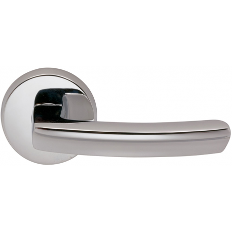Omnia 226 Interior Modern Lever Latchset - Solid Brass