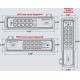 CompX Regulator REG-S-V-3 Digital Electronic Keyless Cabinet Lock