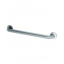 Bobrick 6806x18 1 1/2" (32mm) Diameter 18" Straight / Peened Concealed Mounting Grab Bar with Snap Flange