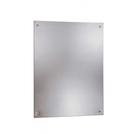 Bobrick B-1556 15561830 Frameless Stainless Steel Mirrors