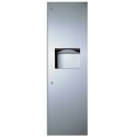Bobrick B-39003 TrimLineSeries Recessed Paper Towel Dispenser/ Waste Receptacle