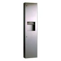 Bobrick B-38034 TrimLineSeries Recessed Paper Towel Dispenser/ 3.8Gallon (14.0 L) Waste Receptacle