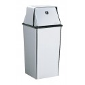 Bobrick B-2250 Floor-Standing Waste Receptacle with Top