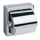 Bobrick B-6699 6699 Surface-Mounted Toilet Tissue Dispenser with Hood for Single Roll