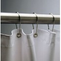 Bobrick 204-1 Shower Curtain Hook, Finish-Bright Polished