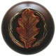 Notting Hill NHW-744 Oak Leaf Wood Knob 1-1/2 diameter