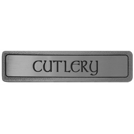 Notting Hill NHP-302 Engraved CUTLERY (Horizontal) Pull 4 x 7/8