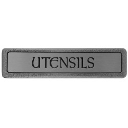 Notting Hill NHP-303 Engraved UTENSILS (Horizontal) Pull 4 x 7/8