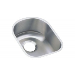 Elkay ELUH1317 Harmony (Lustertone) Stainless Steel Single Bowl Undermount Sink