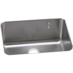 Elkay ELUH231710EK Gourmet (Lustertone) Stainless Steel Single Bowl Undermount Sink Kit