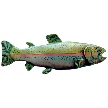 Notting Hill NHP-648-PHT-R NHP-648 Rainbow Trout (Left side Pull 4-1/8 x 1-1/2