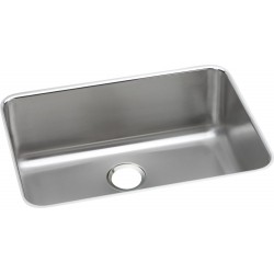 Elkay ELUH241610 Gourmet (Lustertone) Stainless Steel Single Bowl Undermount Sink
