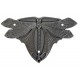 Notting Hill NHH-907 Dragonfly (sold in pairs) Hinge Plate Set 1-1/2 w x 2-1/2 h
