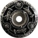 Notting Hill NHE-561-AB NHE-561 Jeweled Lily Back Plate 1-5/16 diameter