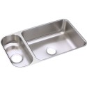 Elkay ELUH3219DBG Gourmet (Lustertone) Stainless Steel Double Bowl Undermount Sink Kit