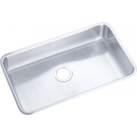 Elkay ELUHAD281645 Gourmet (Lustertone) Stainless Steel Single Bowl Undermount Sink