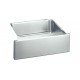 Elkay ELUHF2520 Gourmet (Lustertone) Stainless Steel Single Bowl Apron Front Undermount Sink