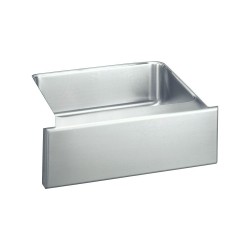 Elkay ELUHF2520 Gourmet (Lustertone) Stainless Steel Single Bowl Apron Front Undermount Sink