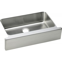 Elkay ELUHFS2816DBG Gourmet (Lustertone) Stainless Steel Single Bowl Apron Front Undermount Sink Kit