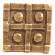 Emenee-OR376 4 Emenee-OR376ABS Button Square