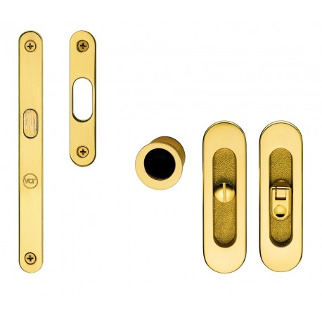 Valli & K 1204 PCY 26 Valli K 1204 Pocket Door Privacy Mortise Lock