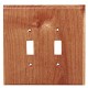 Sierra 6821 SIERRA-682166 Traditional - 2 Toggle Switch Plate