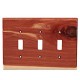 Sierra 6822 SIERRA-682224 Traditional - 3 Toggle Switch Plate