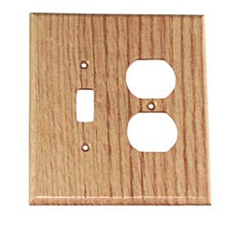 Sierra 6825 Traditional - Toggle / Duplex Switch Plate