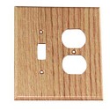 Sierra 6825 Traditional - Toggle / Duplex Switch Plate
