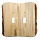 Sierra 6827 Rustic - 2 Toggle Switch Plate
