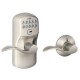 Schlage FE575 PLY 619 ACC KA PLY ACC Plymouth Keypad Entry Lock w/ Accent Lever & Auto-Lock