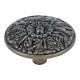 Atlas 138 138-O Hammered Medallion Cabinet Knob, 1-1/2"