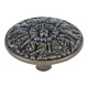 Atlas 138 Small Round Hammered Medallion Knob