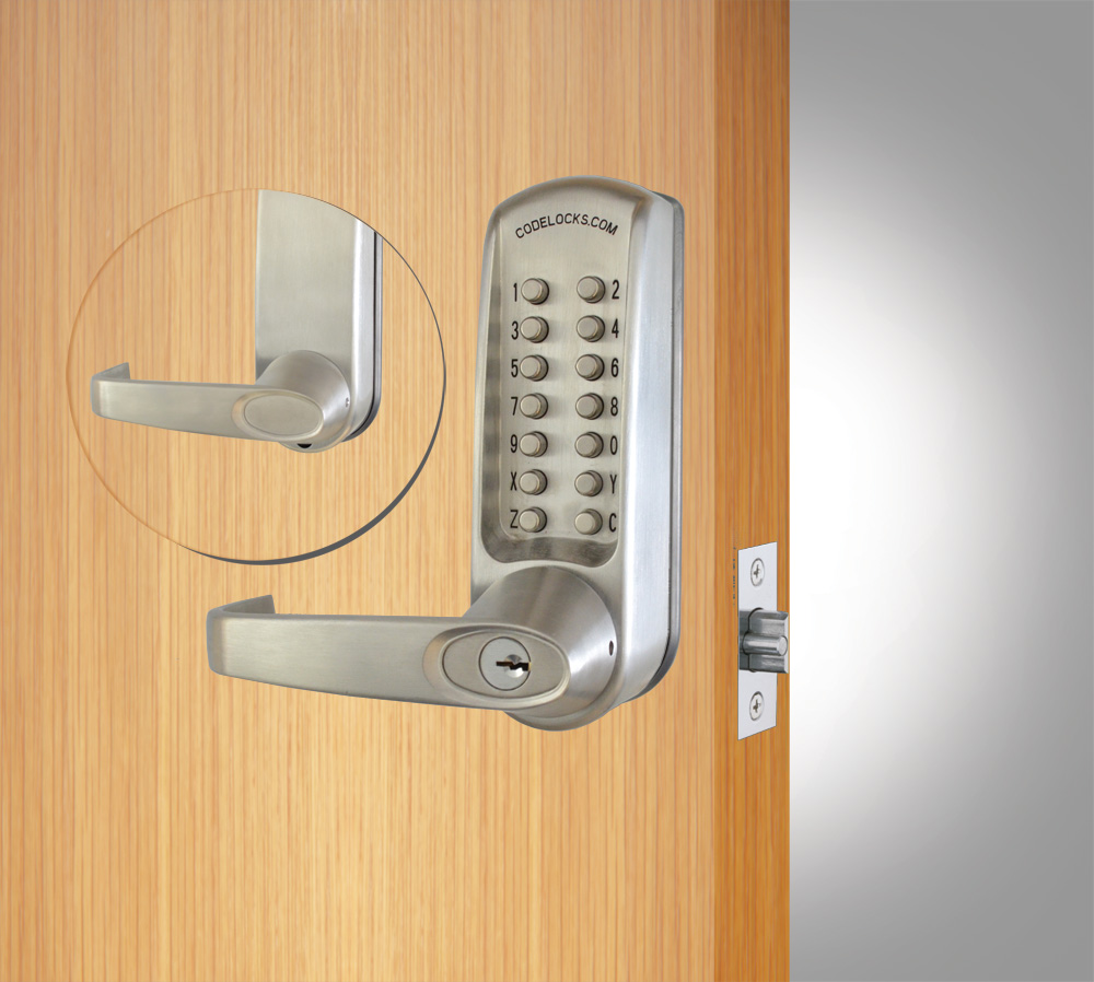 CCL610 Tubular Mortise Latch Back To Back L200 Surface Deadbolt with Key Override