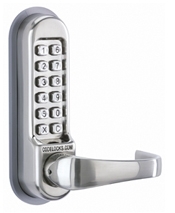CL615 Tubular Mortise Latch with Code Free option